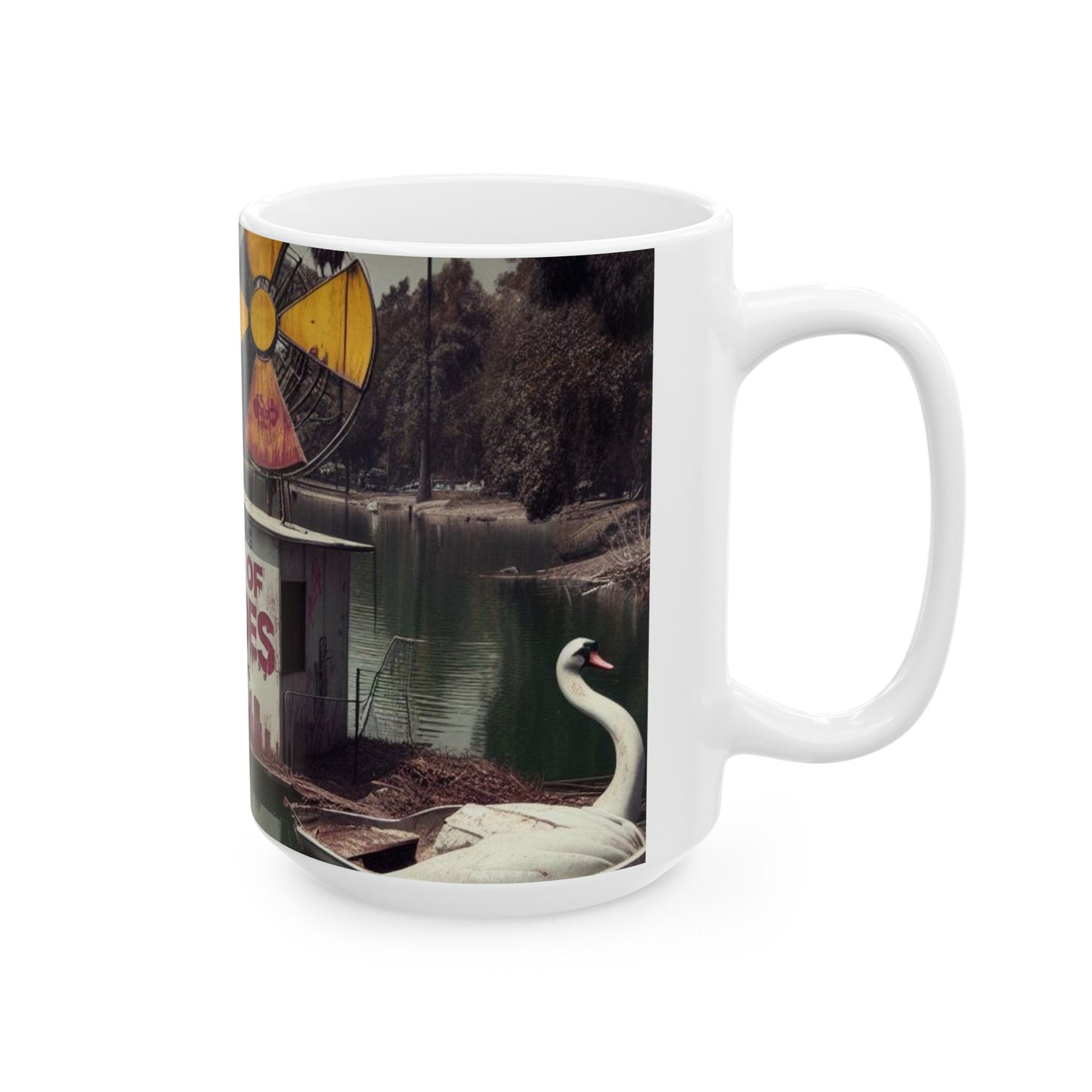 PARK OF ECHOES (L.A. DYSTOPIAN THEMED) Mug, (11oz, 15oz)