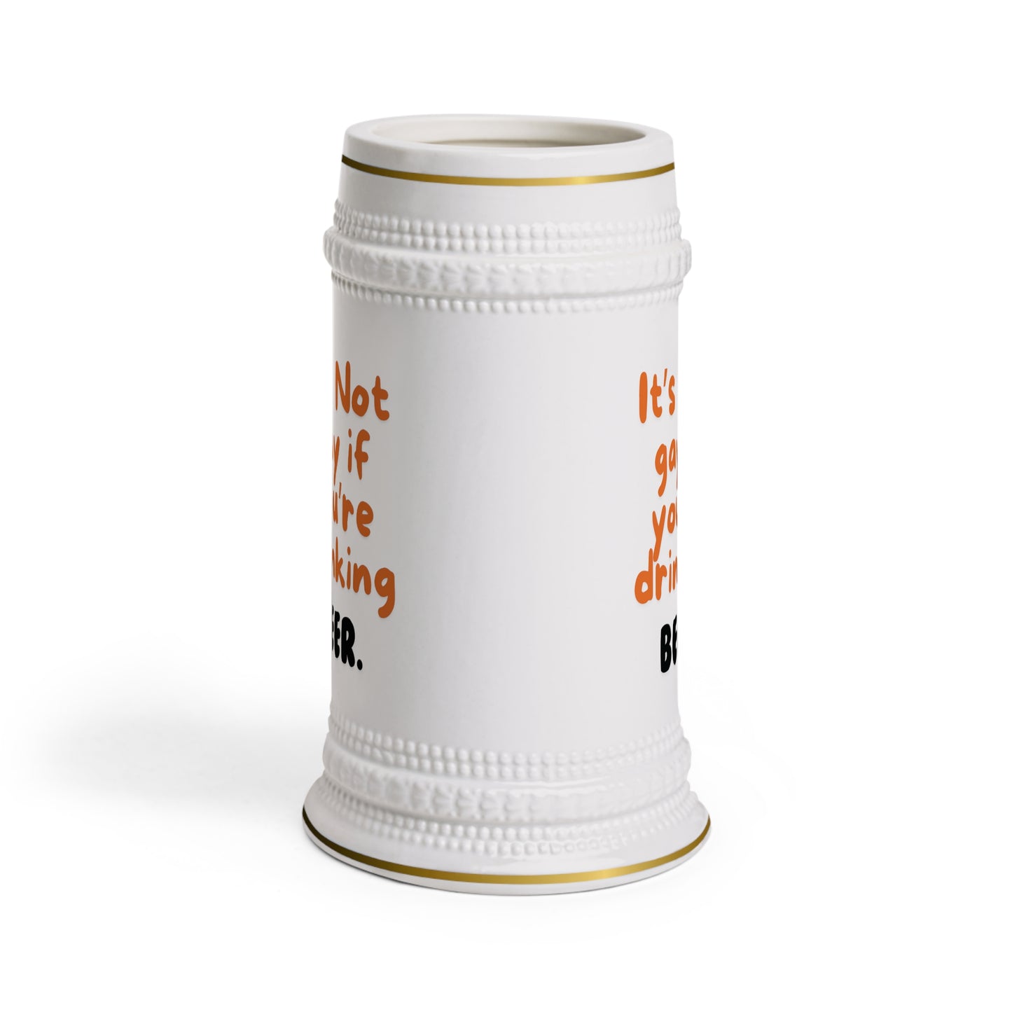Not Gay Beer Stein Mug