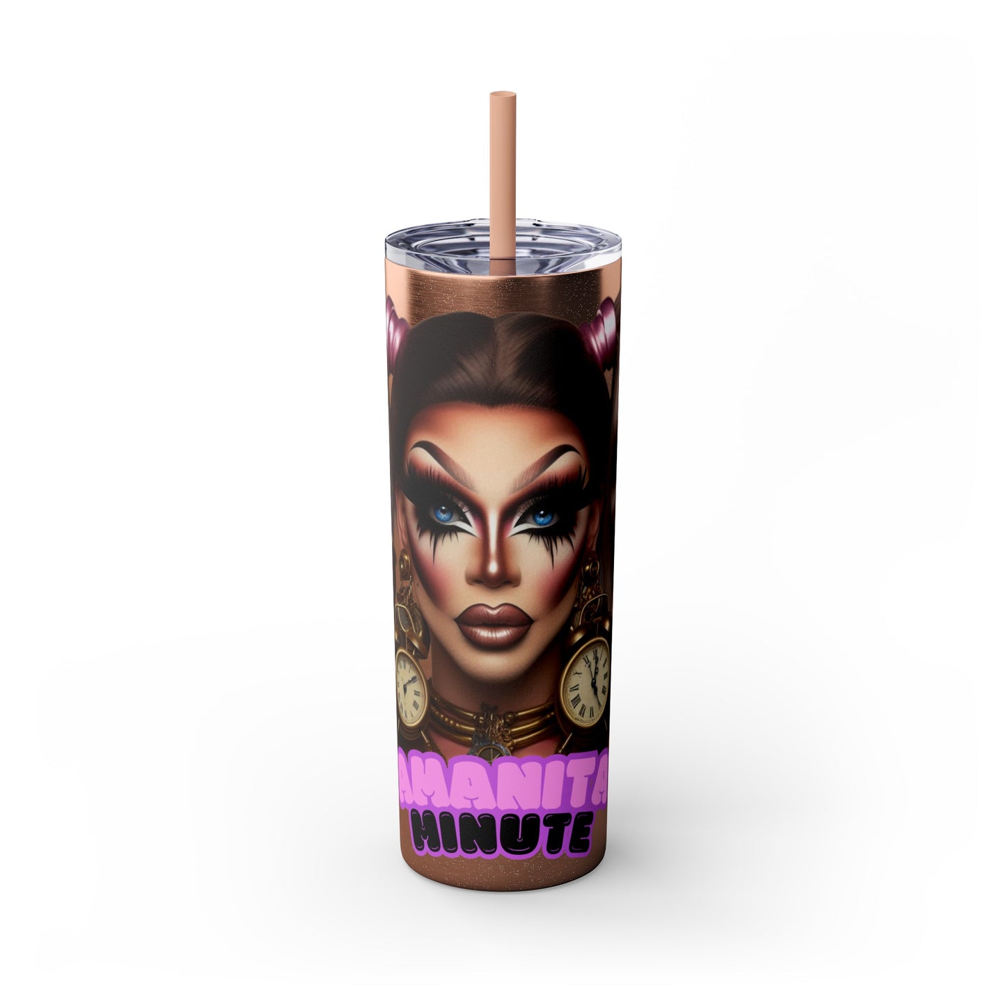 Amanita Minute Drag Tumbler with Straw, 20oz