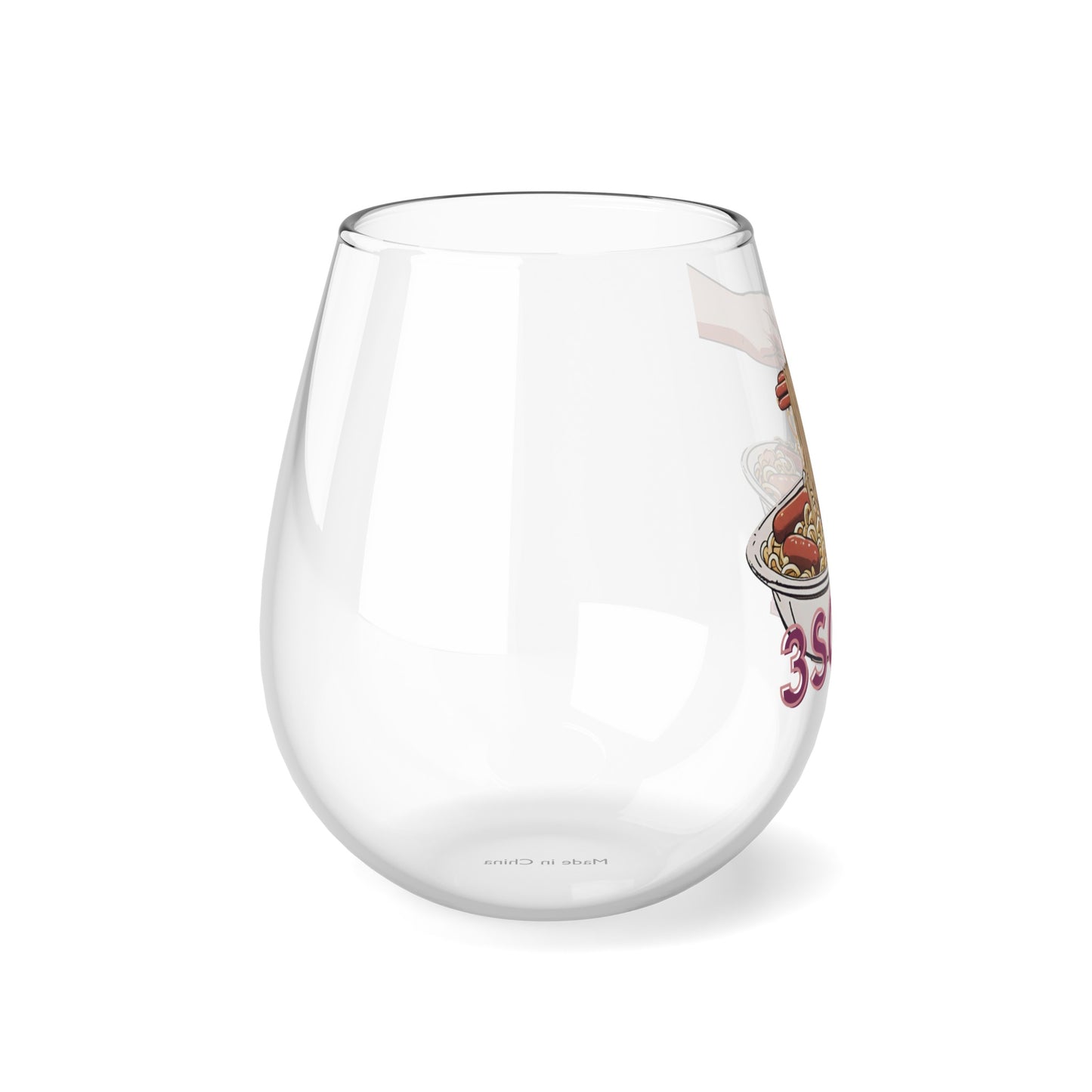 3Some Stemless Wine Glass, 11.75oz