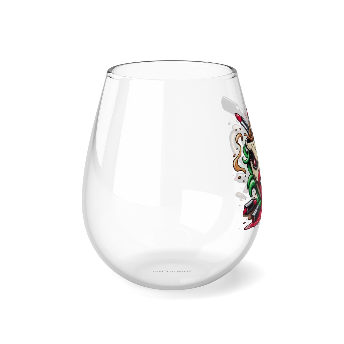 Inside Out Wine Glass