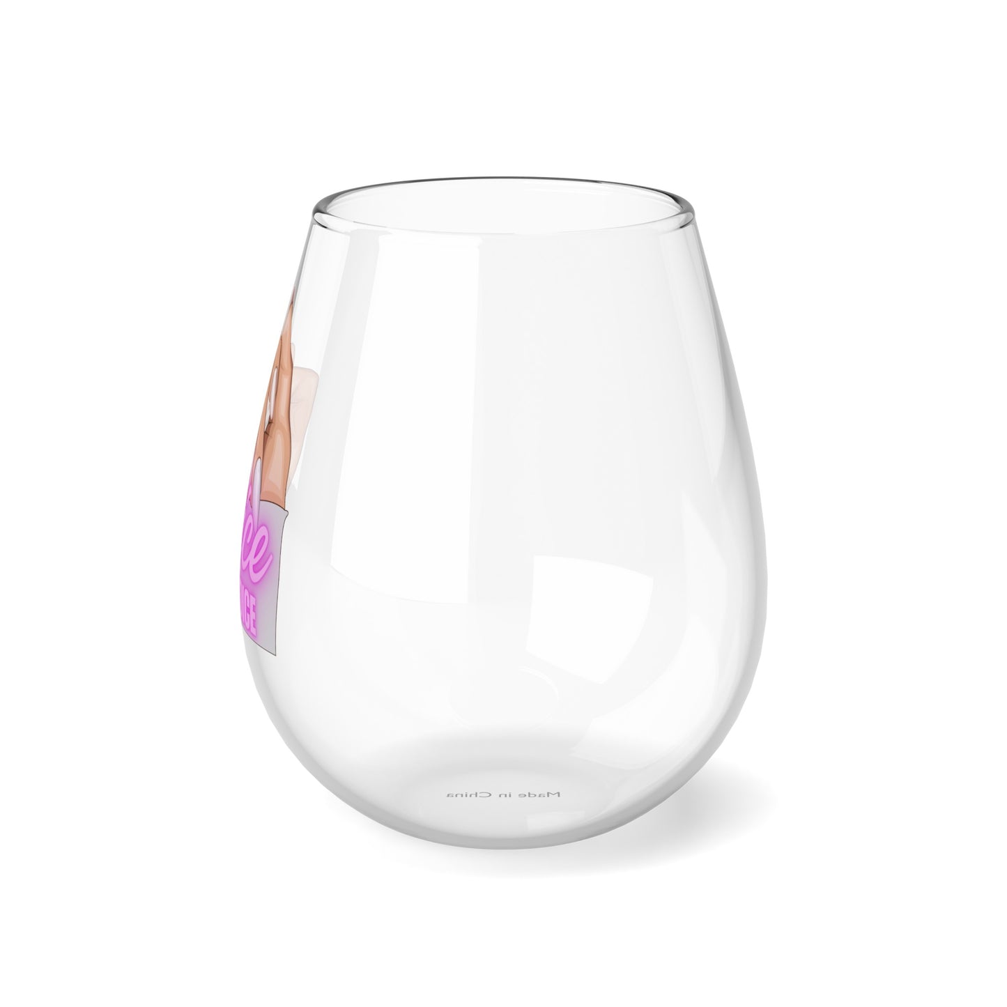 Slice & Dice Wine Glass
