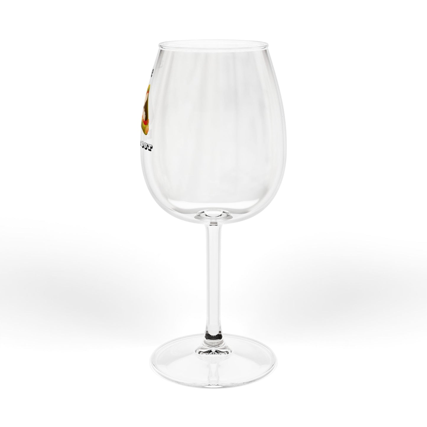 “Eat Me” Wine Glass