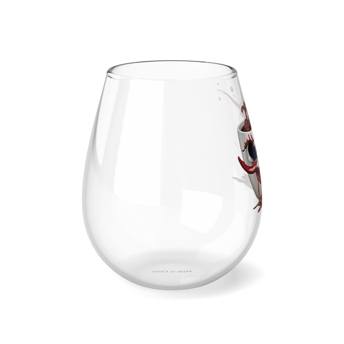 Lick It Stemless Wine Glass, 11.75oz