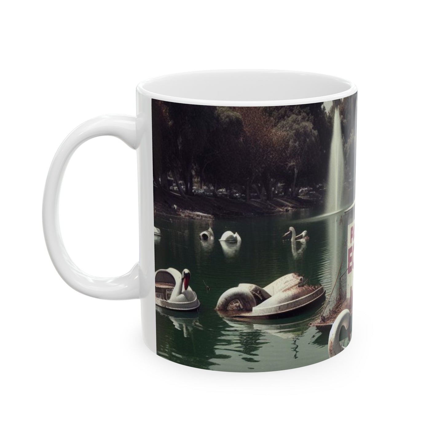PARK OF ECHOES (L.A. DYSTOPIAN THEMED) Mug, (11oz, 15oz)