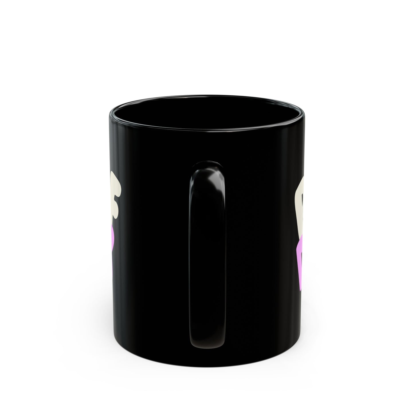 Puff Dick Black Mug 11oz