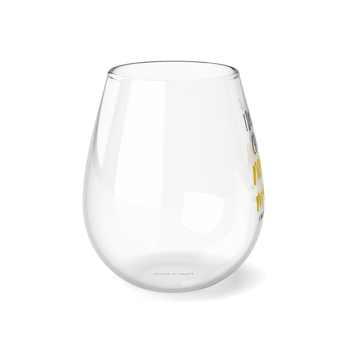 Don't Like Children Stemless Wine Glass, 11.75oz