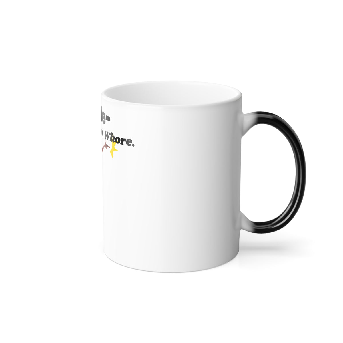 Color Changing "Toodle-oo, Whore" Mug