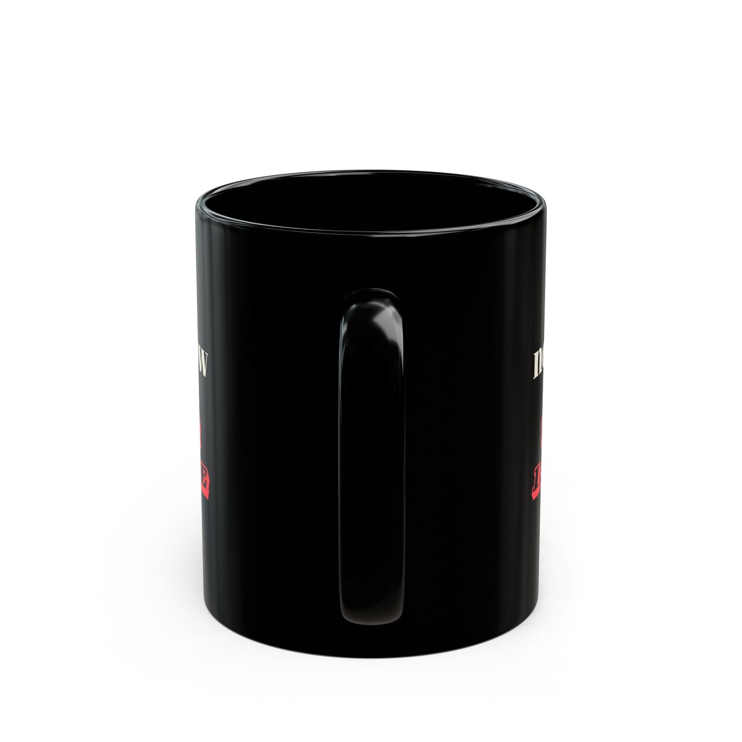There Is Vodka In Here Black Mug 11oz