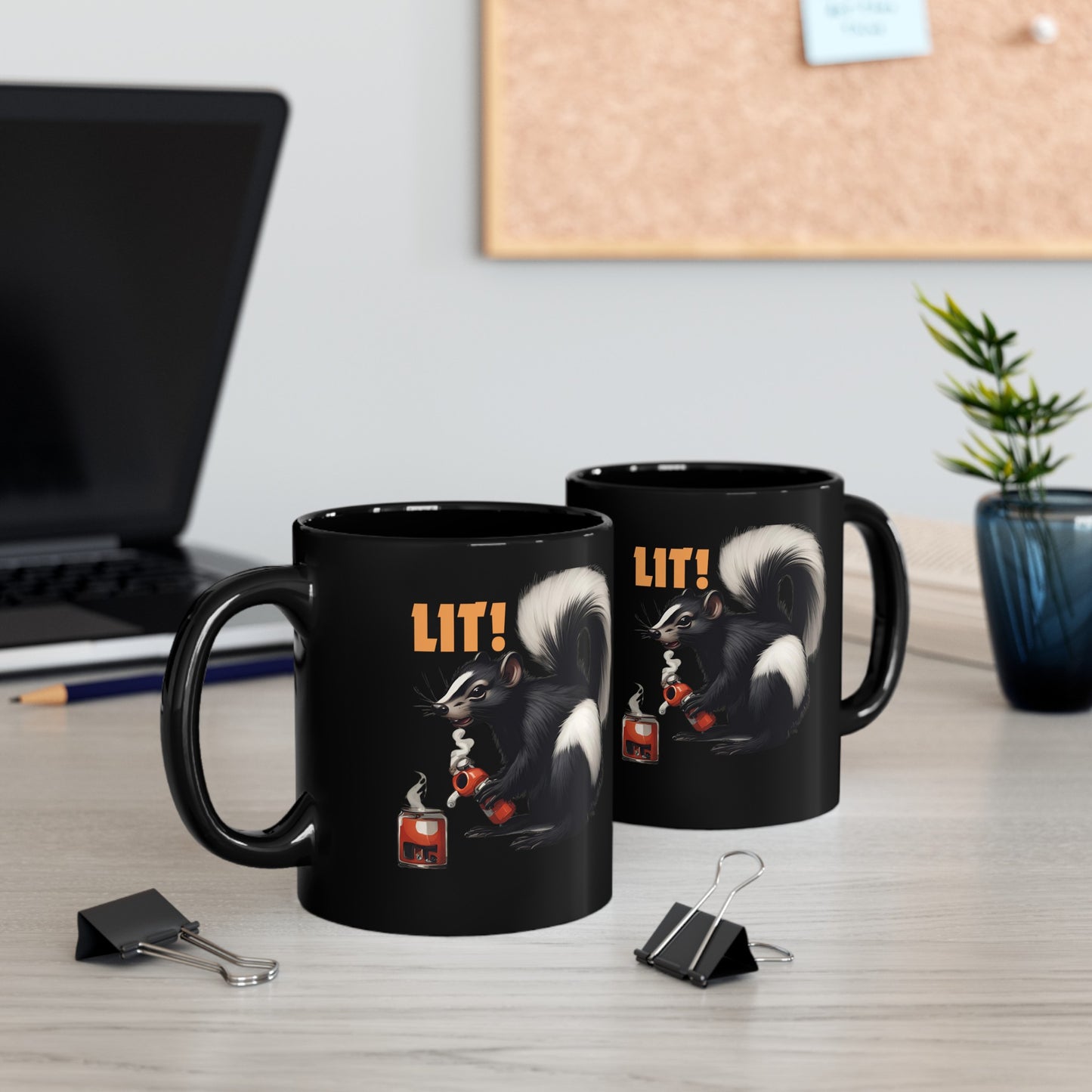 Lit Skunk Mug 11oz,