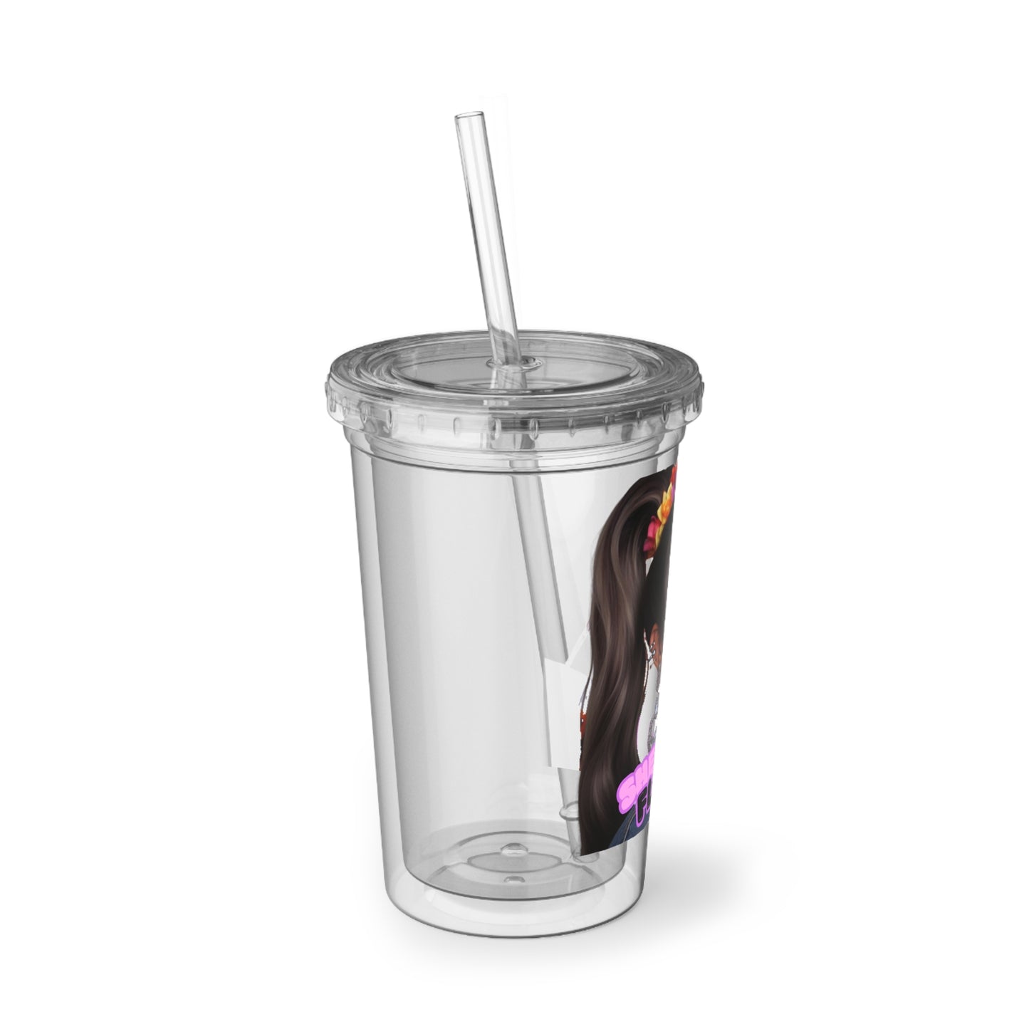 Sheneeda Floss Acrylic Cup