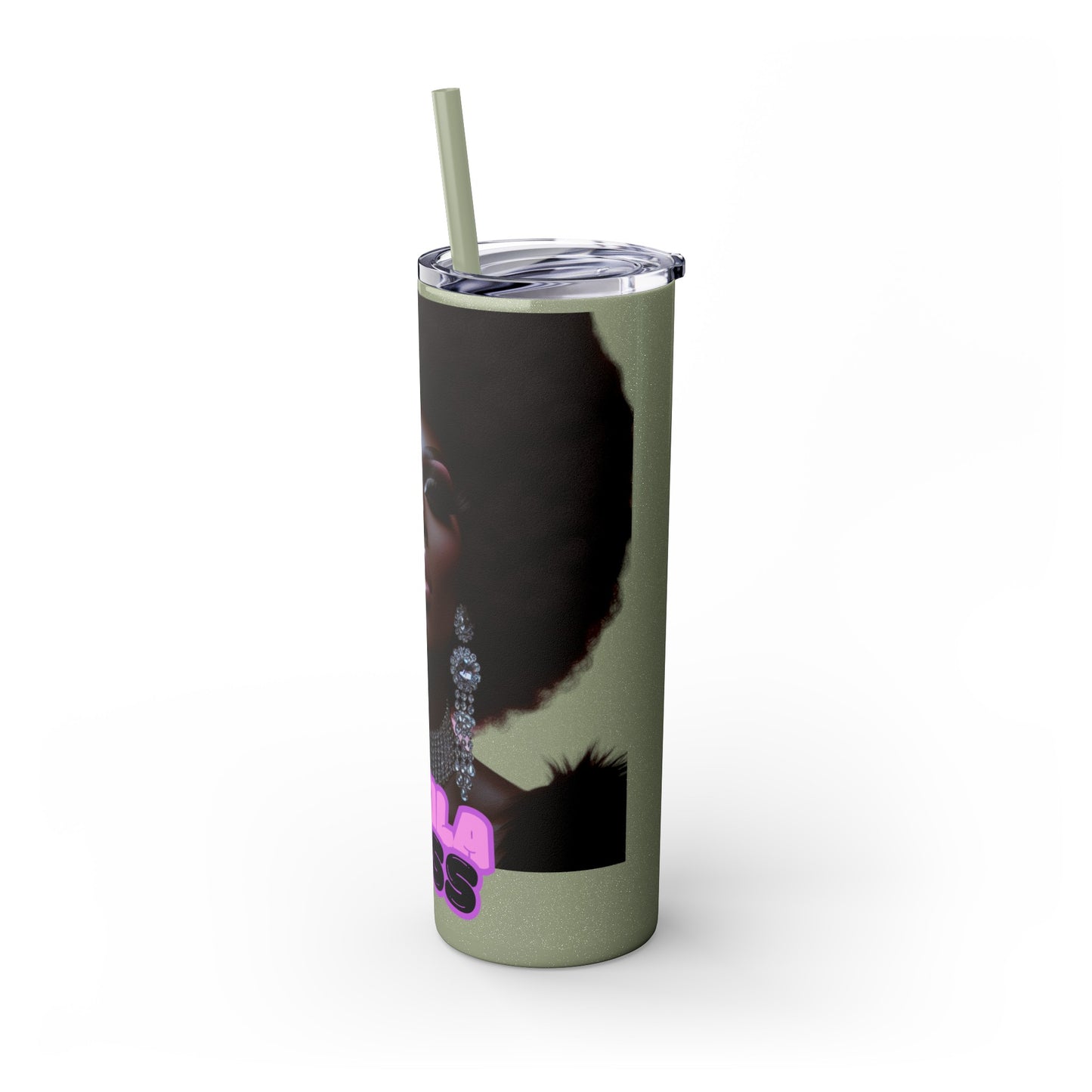 Sheila Boss Drag Tumbler with Straw, 20oz