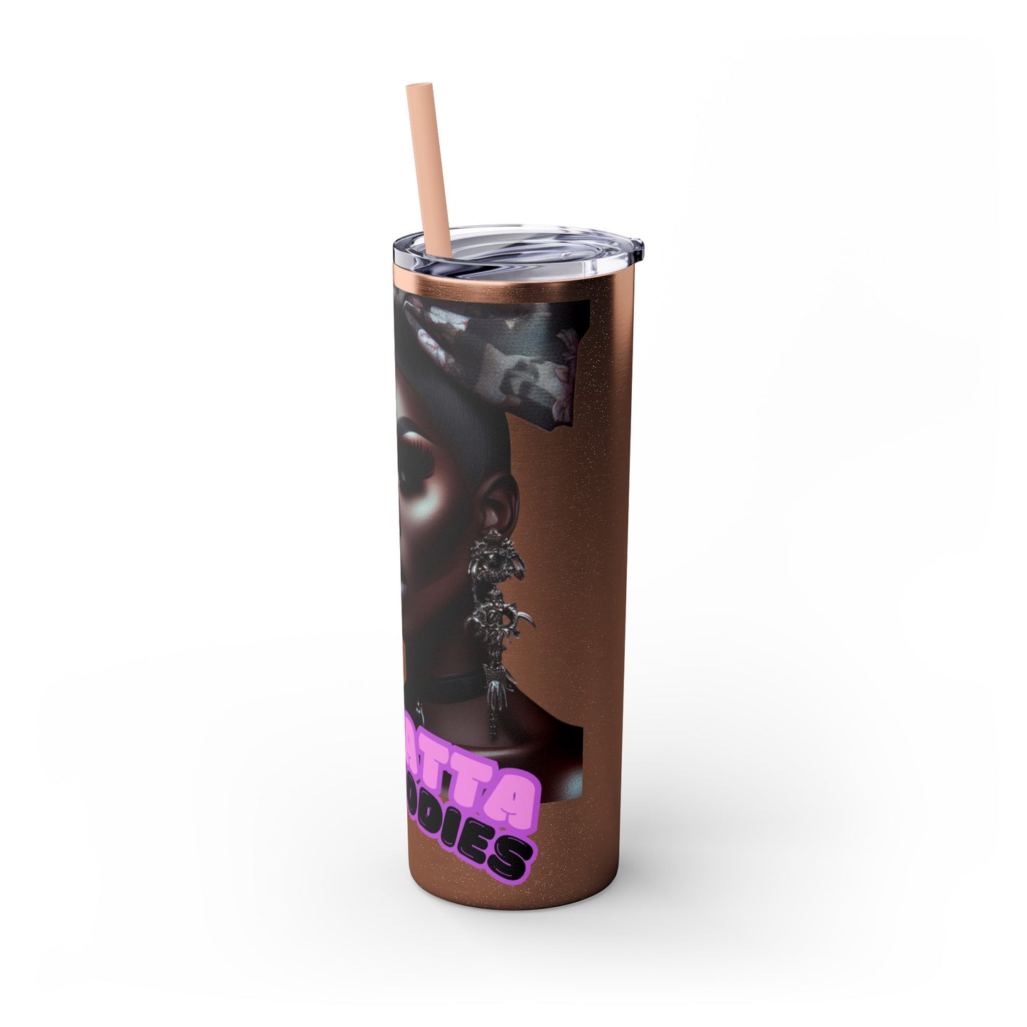 She-eatta Lota Bodies Drag Tumbler with Straw, 20oz