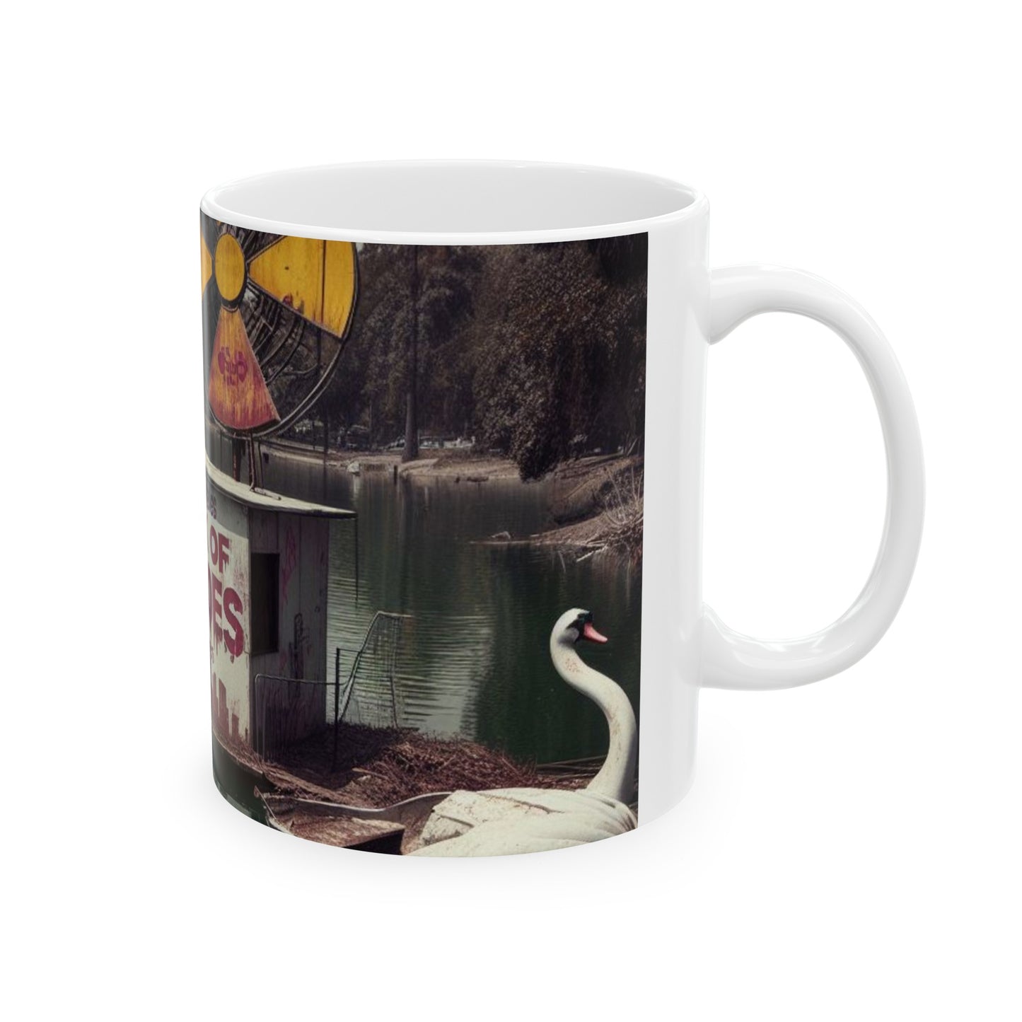 PARK OF ECHOES (L.A. DYSTOPIAN THEMED) Mug, (11oz, 15oz)