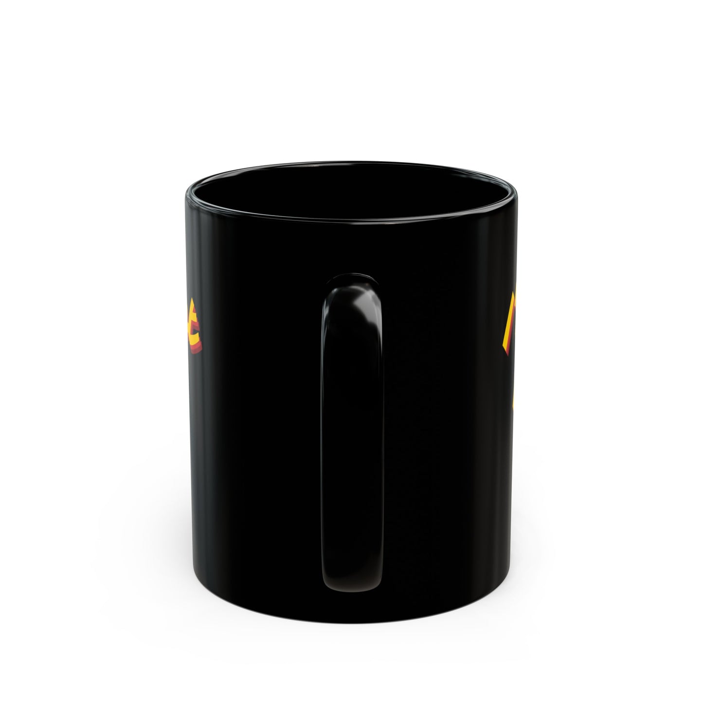 Sorry Not Sorry Black Mug 11oz
