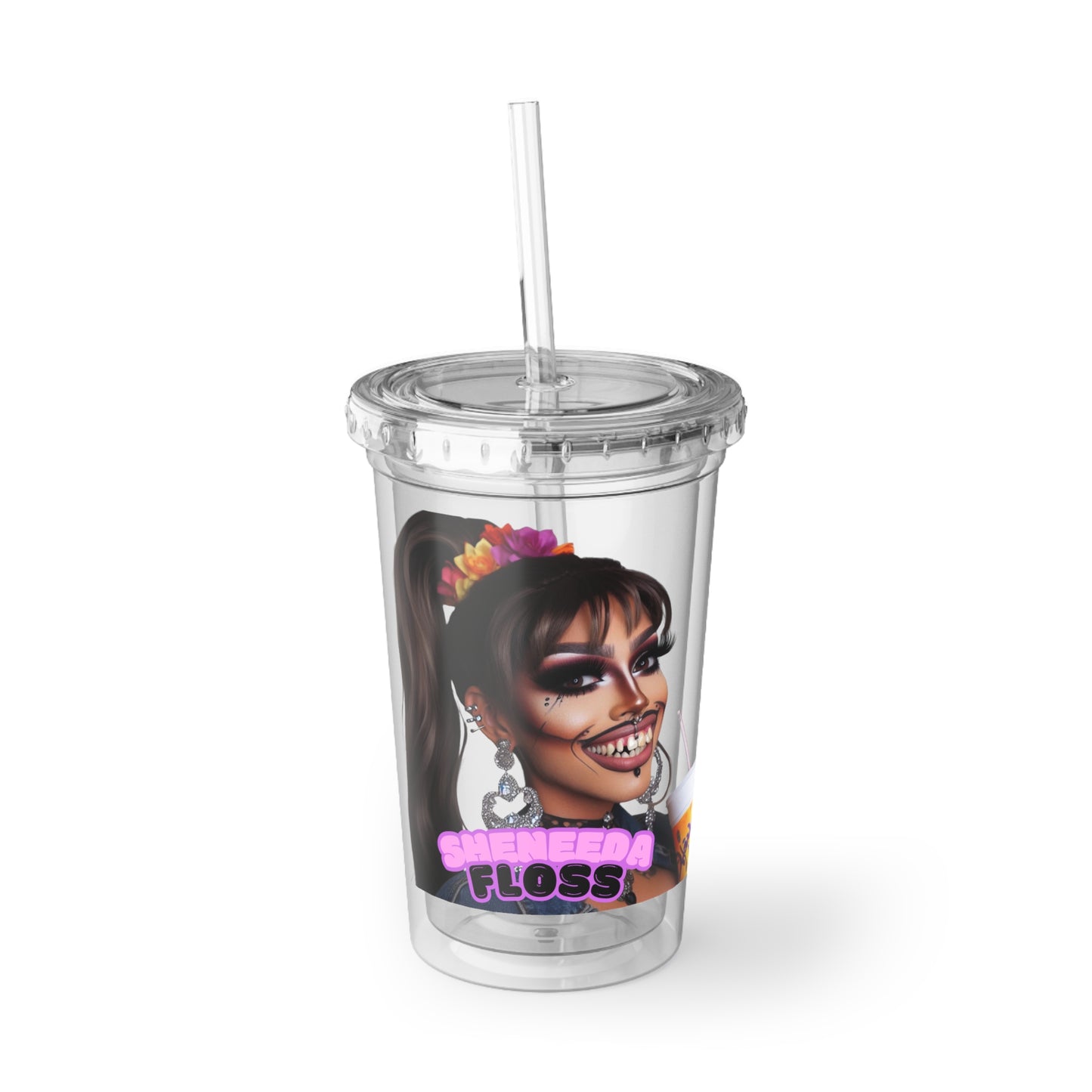 Sheneeda Floss Acrylic Cup