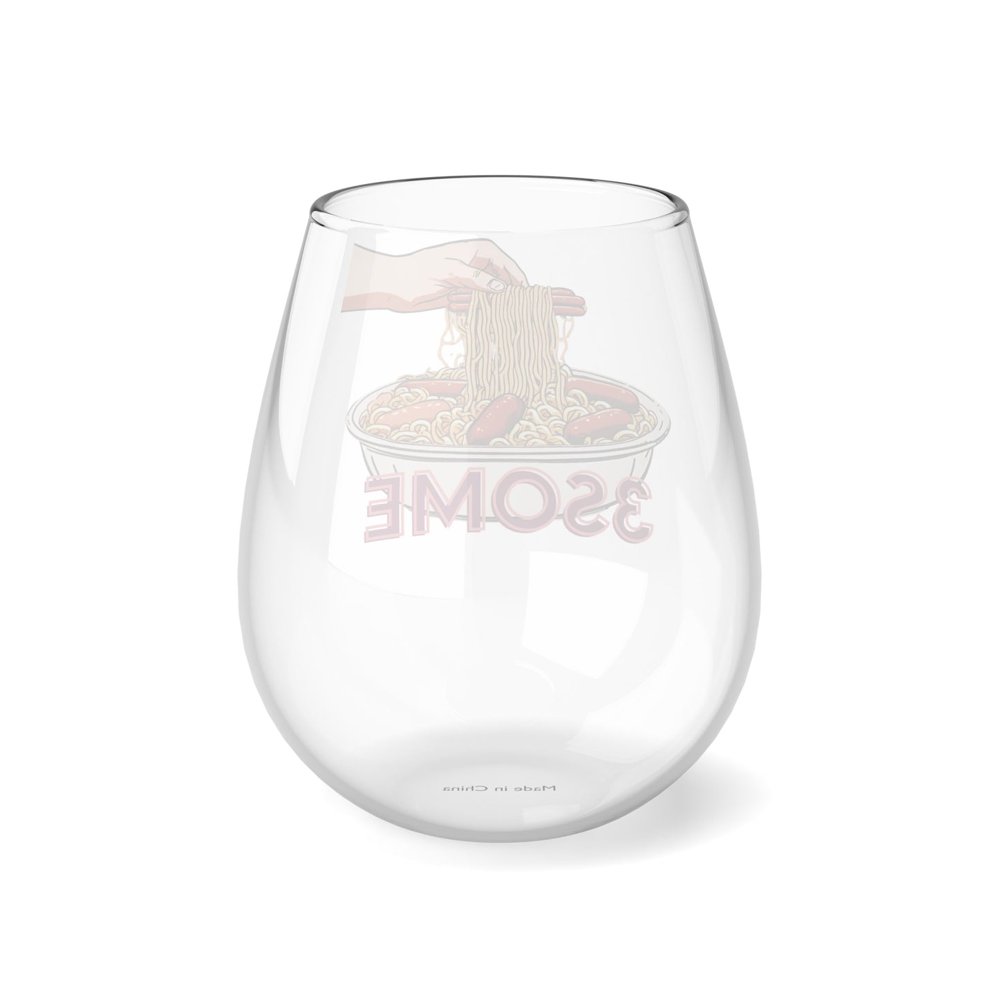 3Some Stemless Wine Glass, 11.75oz