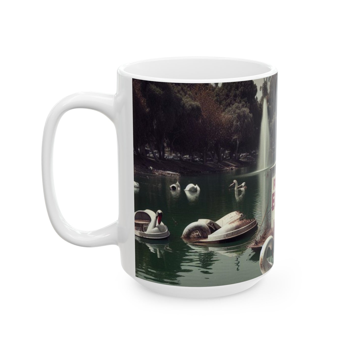 PARK OF ECHOES (L.A. DYSTOPIAN THEMED) Mug, (11oz, 15oz)