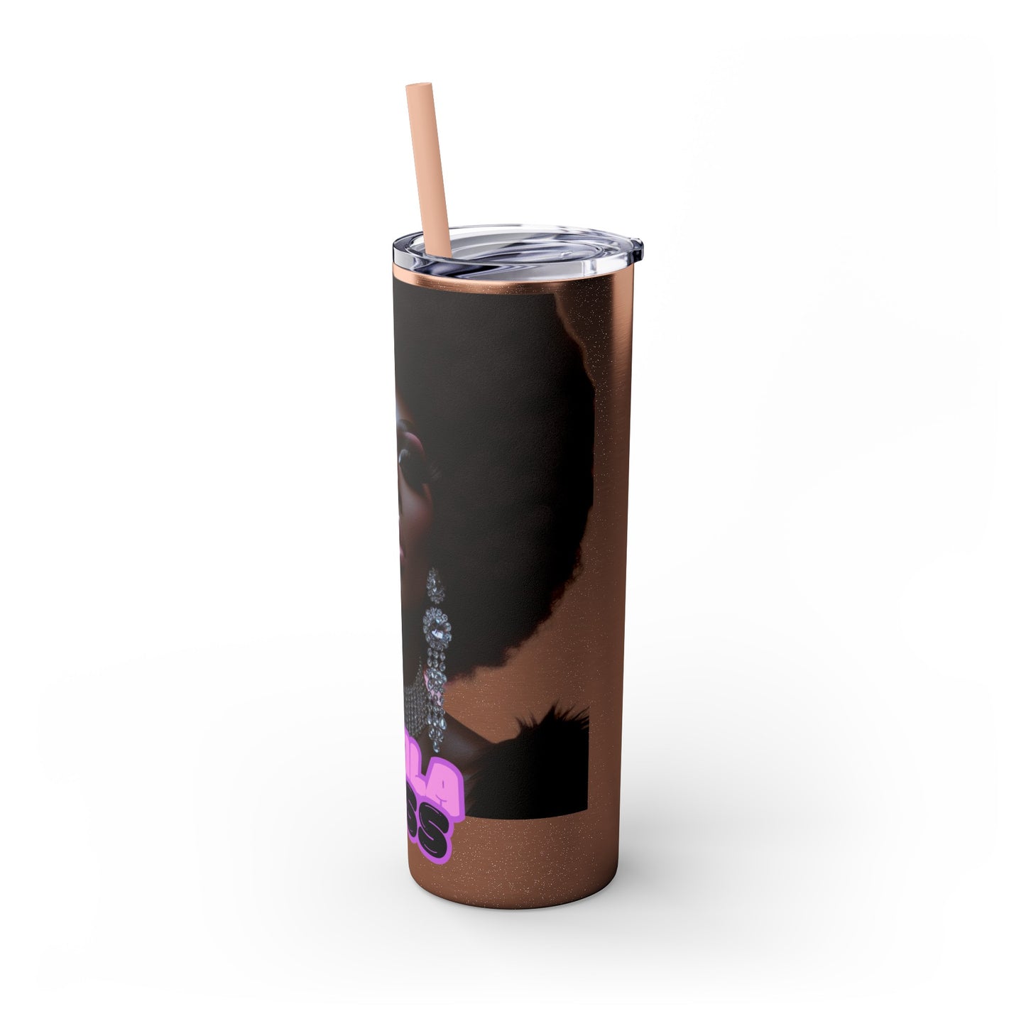 Sheila Boss Drag Tumbler with Straw, 20oz