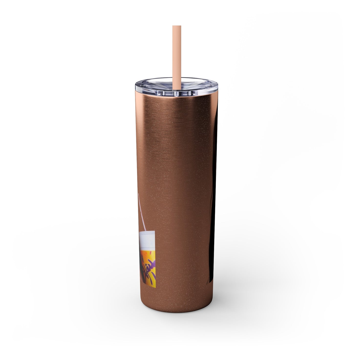 Sheneeda Floss Tumbler with Straw, 20oz