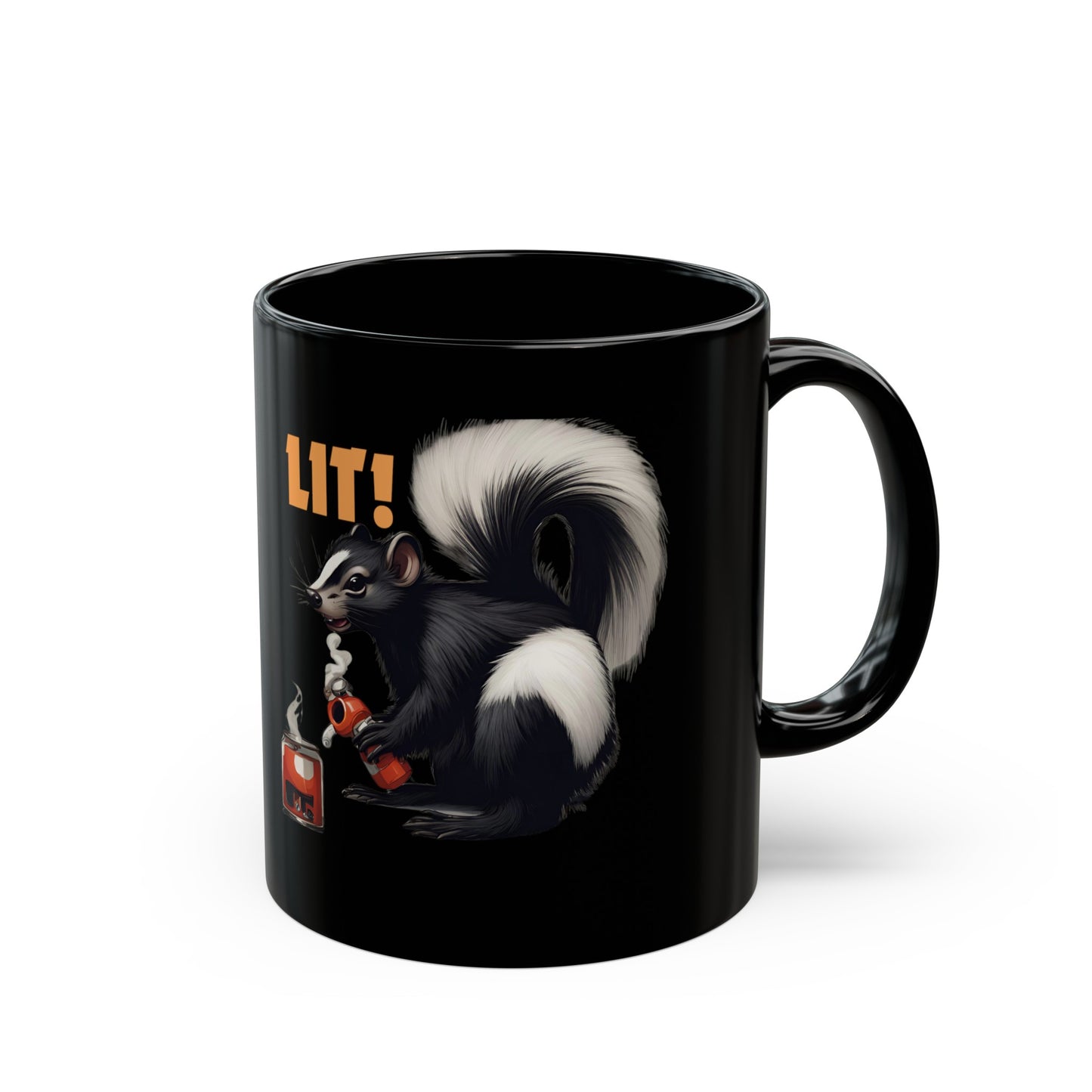 Lit Skunk Mug 11oz,