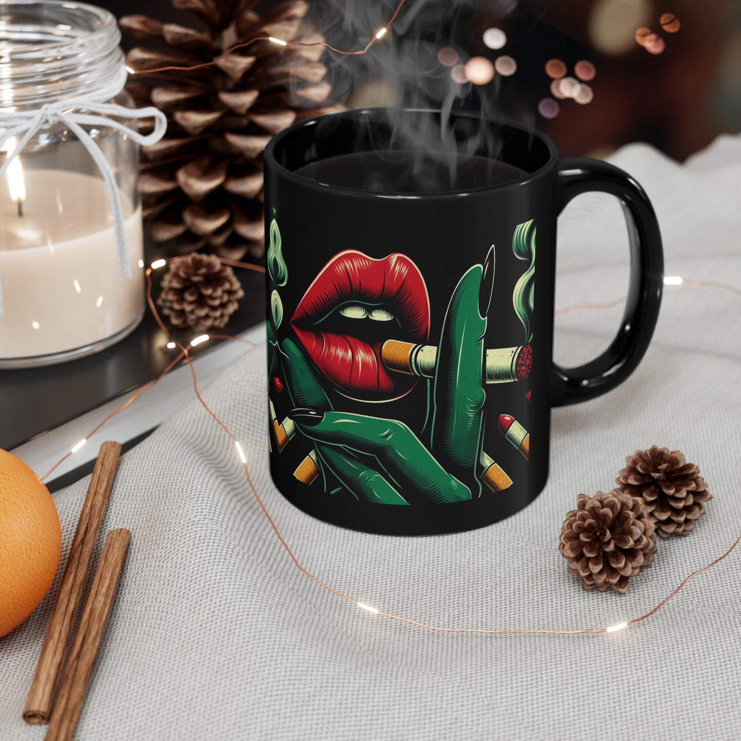 From Your Lips to My Cig' Mug