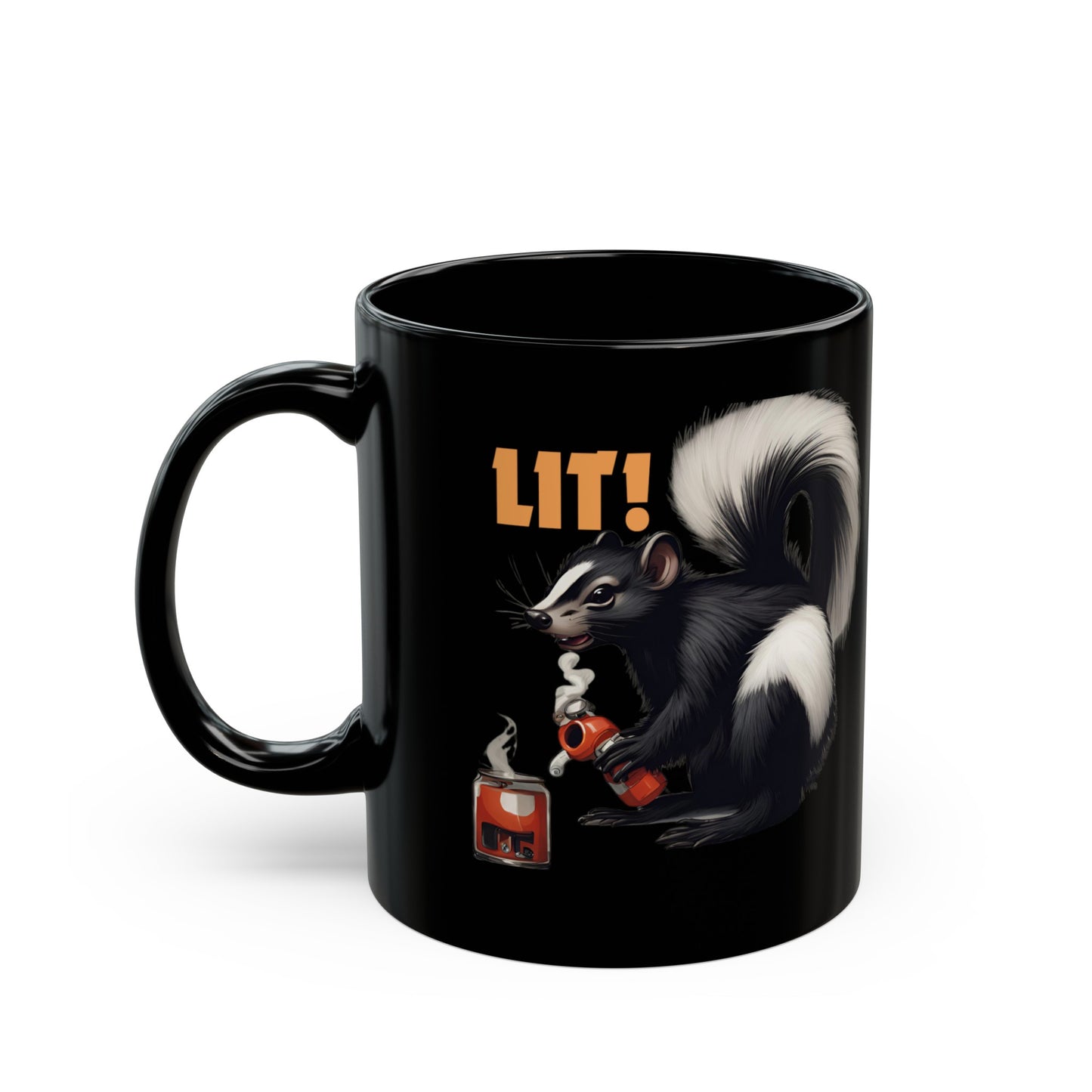 Lit Skunk Mug 11oz,