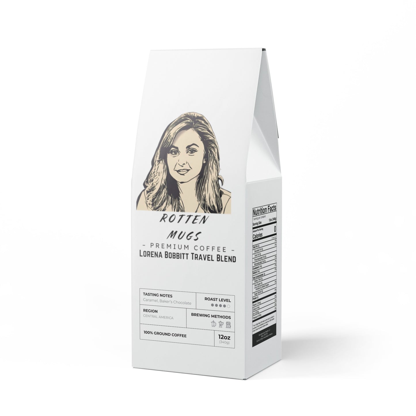 "Bobbitt" Rotten Coffee Travel Blend (Medium-Dark Roast)