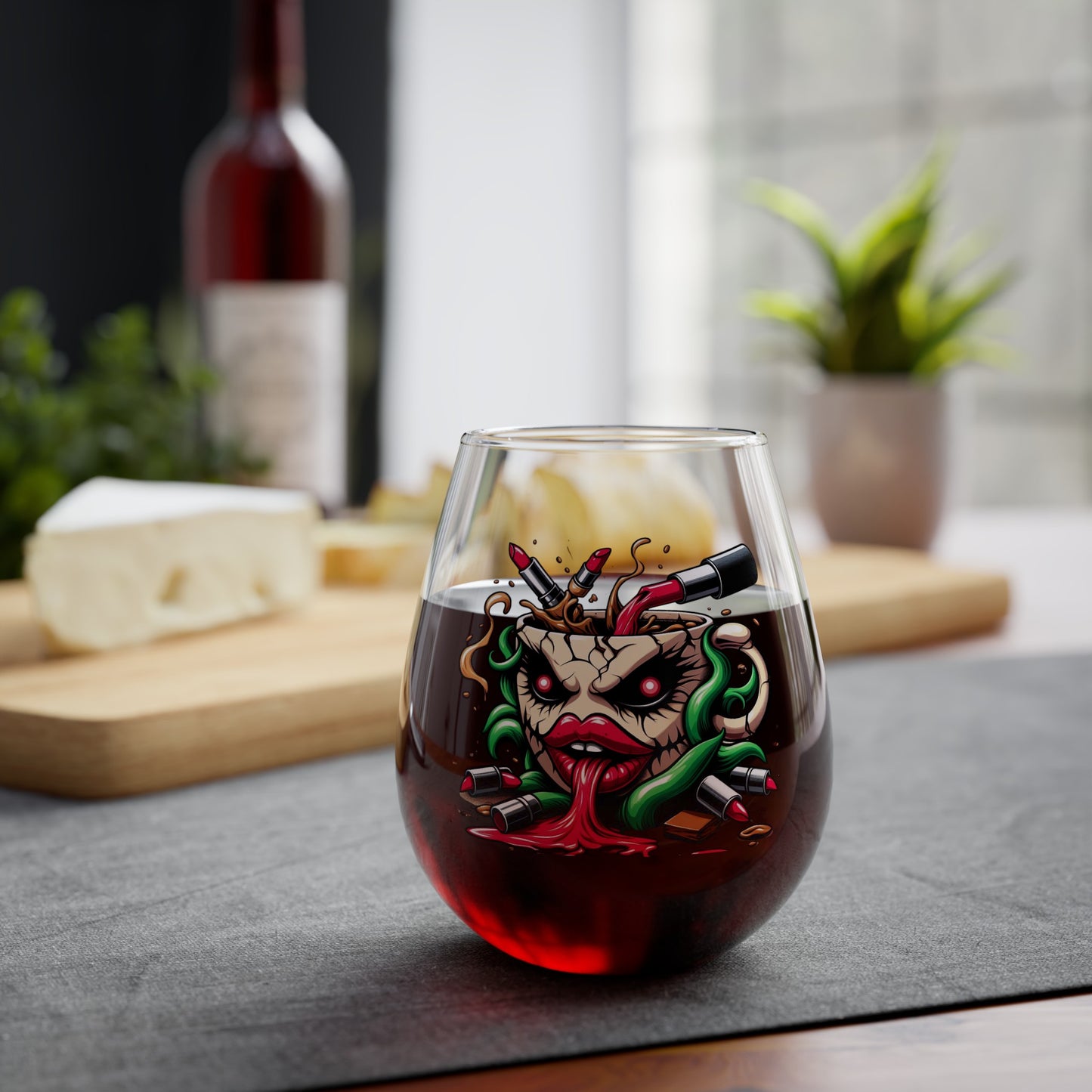 Inside Out Wine Glass