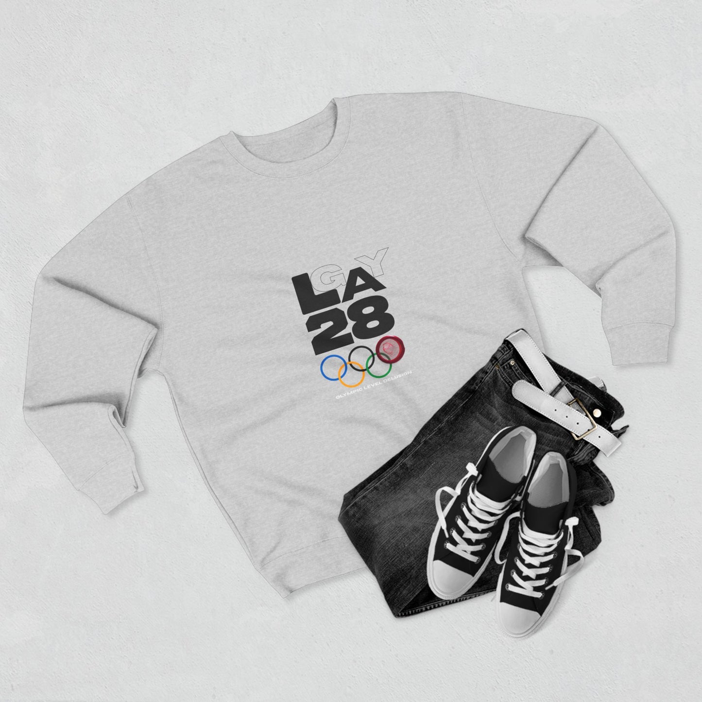 LA 28 Olympics "Delusion" Crewneck Sweatshirt