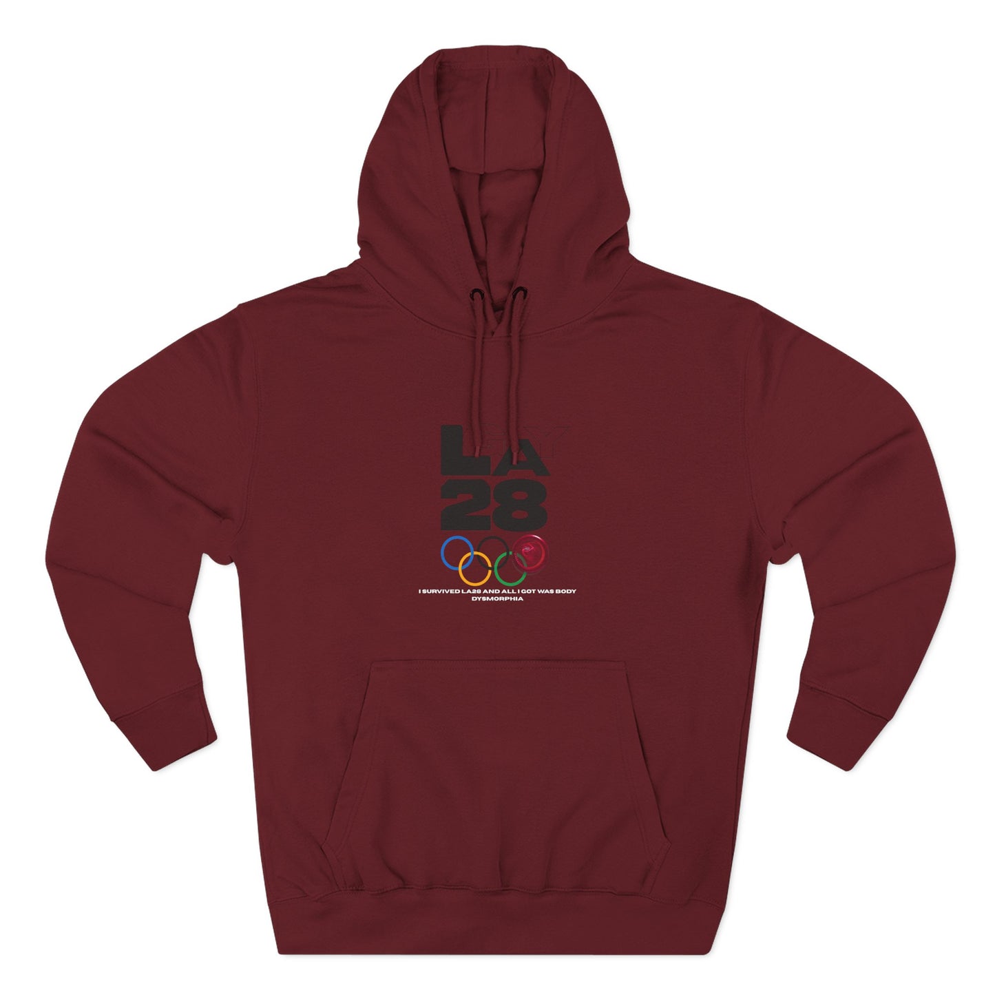 LA 28 Olympic Body Dysmorphia"  Hoodie Pullover