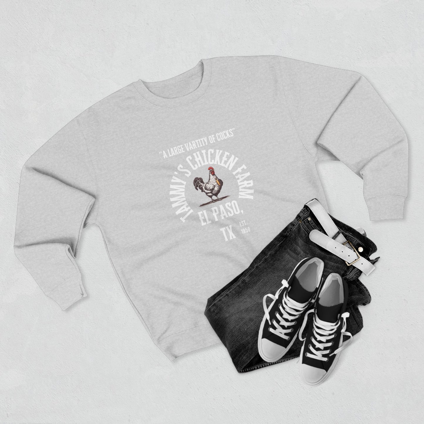 Chicken Farm Crewneck Sweatshirt — Tammy's Chicken Farm