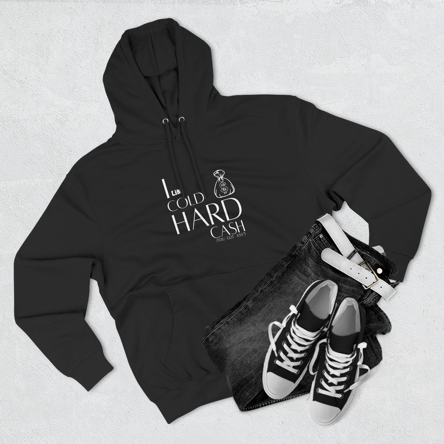 I Like Coffee & Hard Cash Hoodie