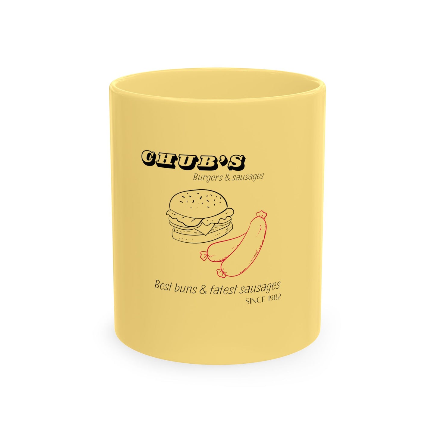 Chub's Burgers & Sausages Mug