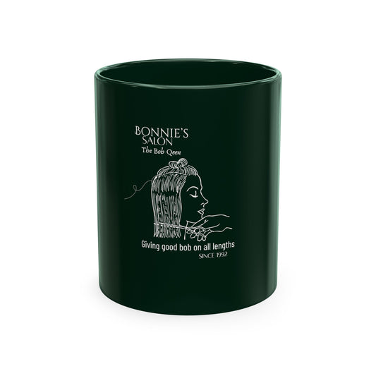 Bonnie's Salon Mug — 'The Bob Queen'