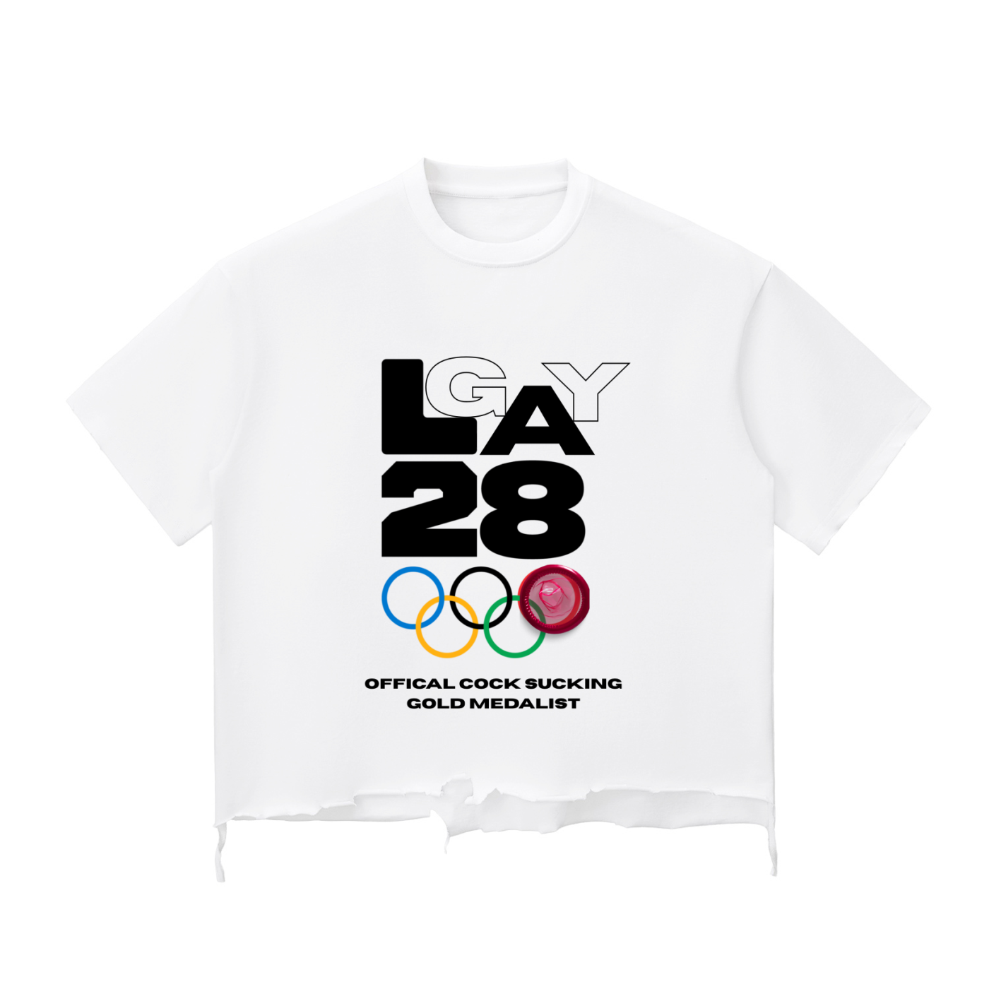 ROTTEN MUGS LgAy28 Olympic C*CKSUCKER TOPS