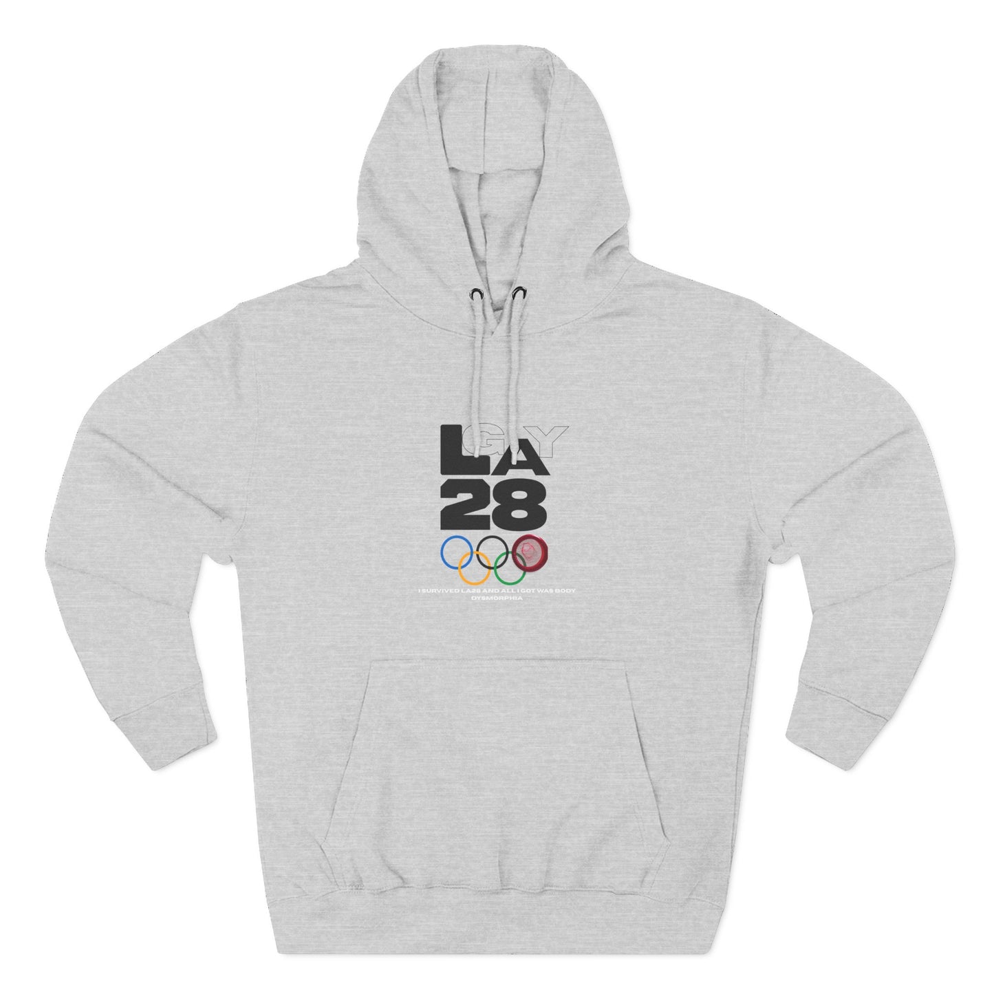 LA 28 Olympic Body Dysmorphia"  Hoodie Pullover