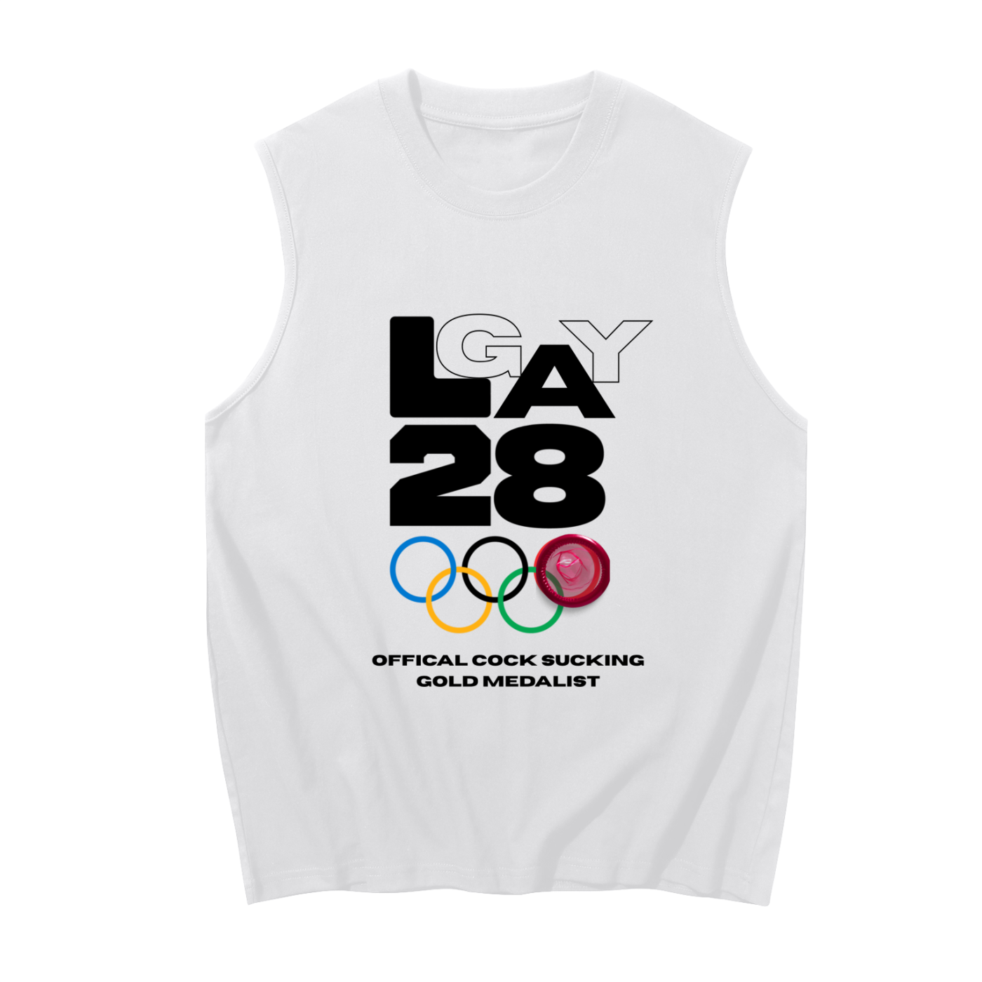 ROTTEN MUGS LgAy28 Olympic C*CKSUCKER TOPS