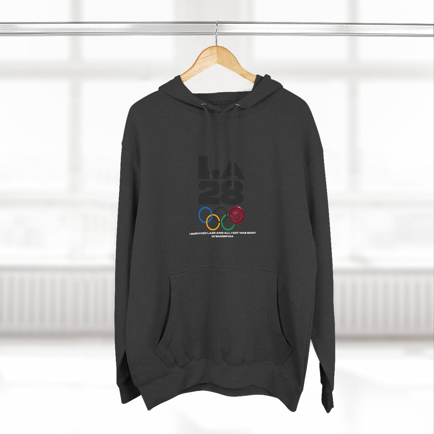 LA 28 Olympic Body Dysmorphia"  Hoodie Pullover