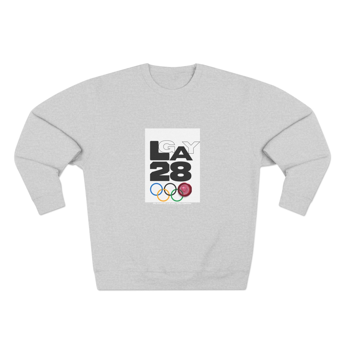LA 28 Olympics "Delusion" Crewneck Sweatshirt
