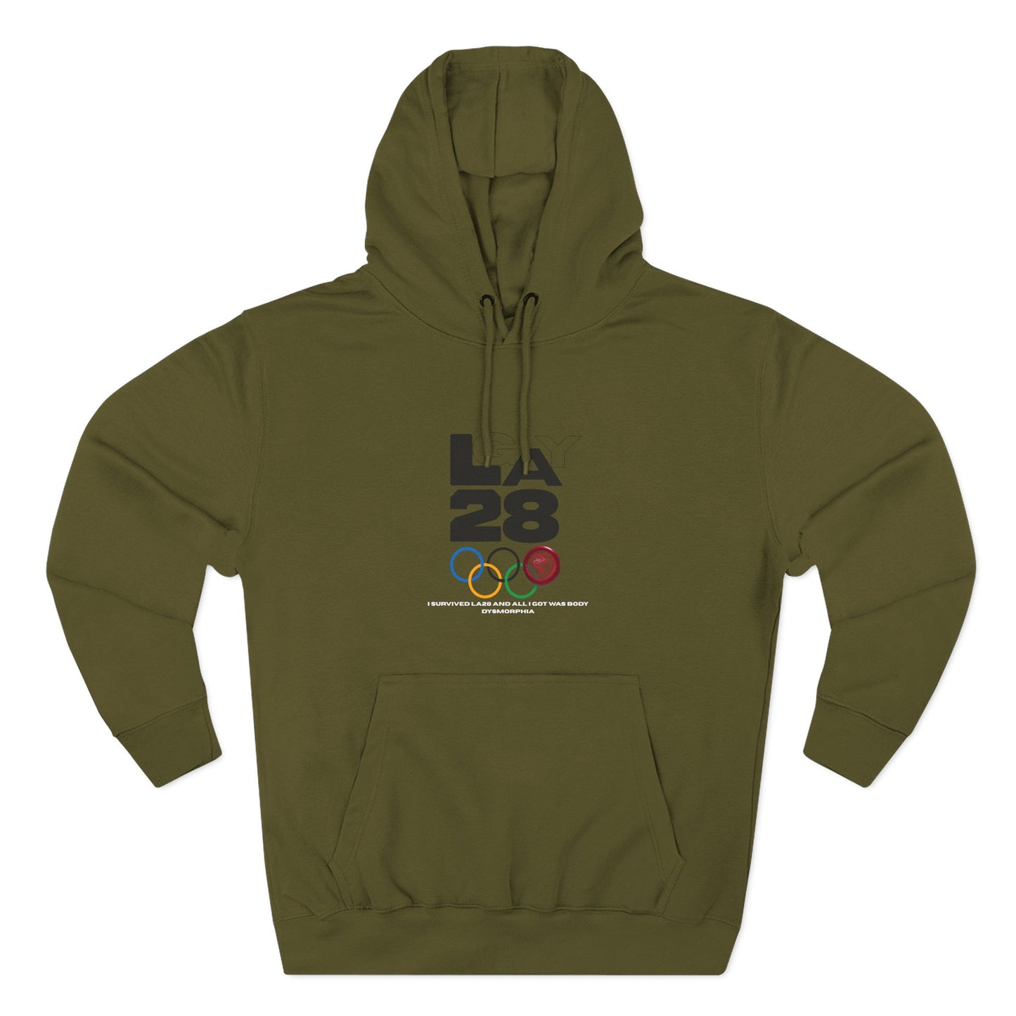 LA 28 Olympic Body Dysmorphia"  Hoodie Pullover
