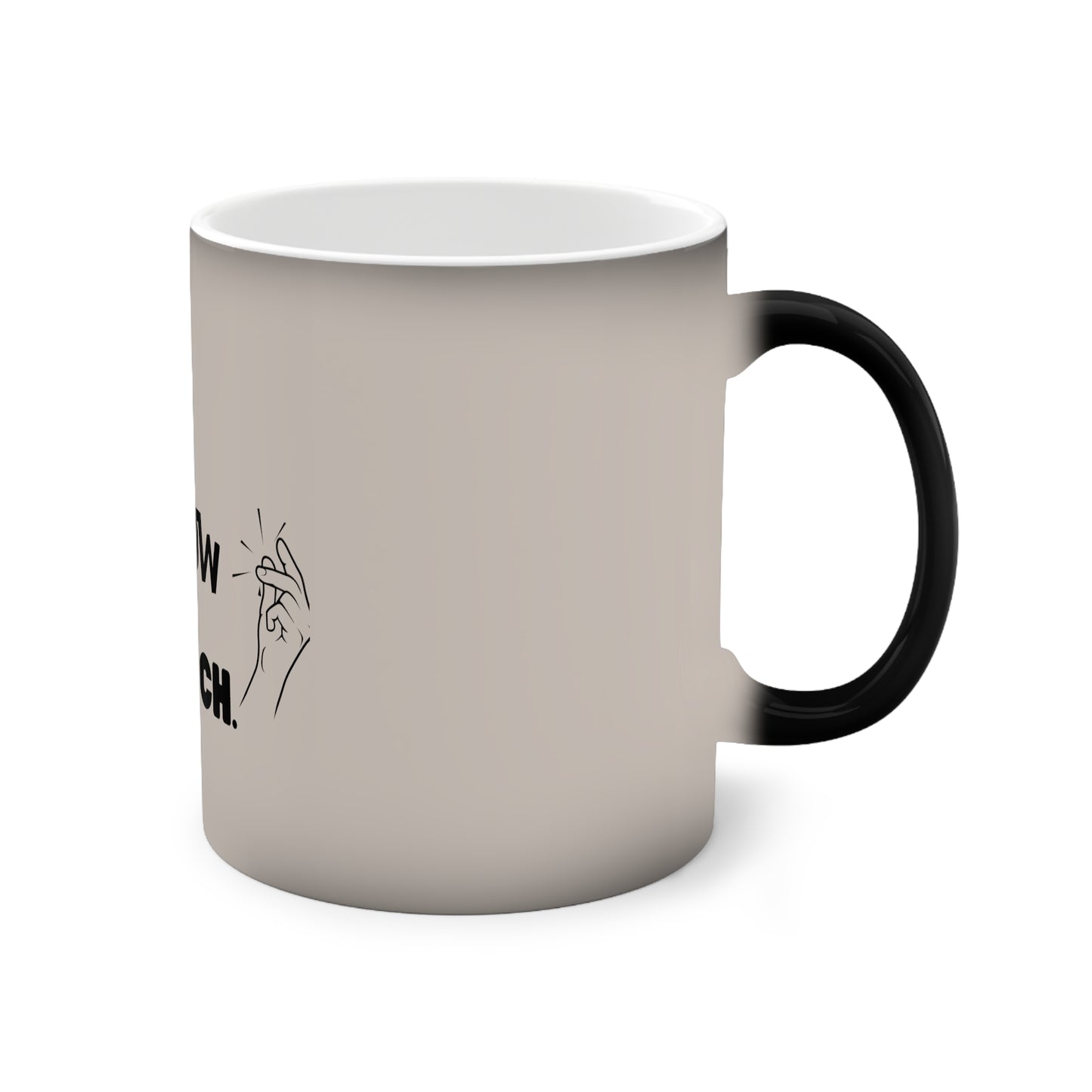 Color-Changing "Hoe, I Know Everything, Bitch." Mug