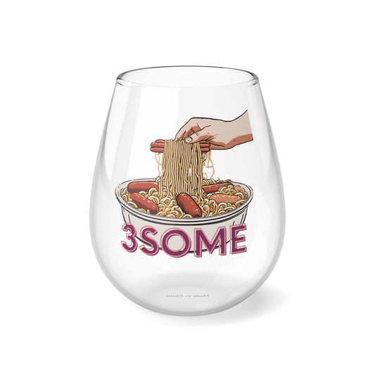 3Some Stemless Wine Glass, 11.75oz